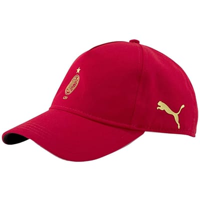 Puma AC Milan 120e Verjaardag Verstelbare Pasvorm Rood Unisex Cap 022695 01