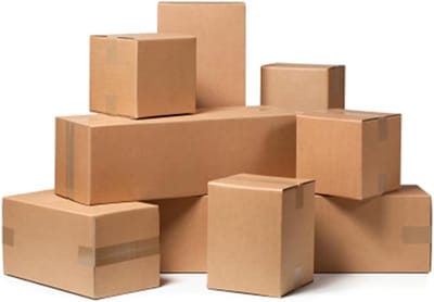 Verhuisdozen Karton - Verzenddozen Pakdozen - Verhuizen Opslag - Licht Stevig Robuust - 50 x 50 x 20 cm - Havana