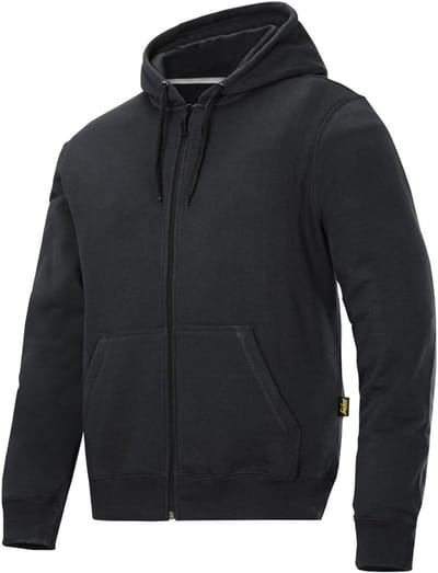 Herentrui - Comfortabele trui - Casual kleding - Grote kangoeroezak - Maat L - Marineblauw