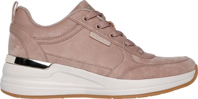 Skechers Billion 2 Prissy N Plush Textiel Dames Taupe Sneakers