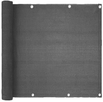 Dailygoods- Privacyscherm UV-bestendig - Balkon Hekafdekking - Zichtreductie - 90% Blokkeringspercentage - 210 g/m² - Versterkte Randen - Balkonscherm