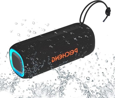 Draagbare Bluetooth Luidspreker - Draadloze speaker - Feest en strand - IPX6 waterdicht - TWS-koppeling - Zwart