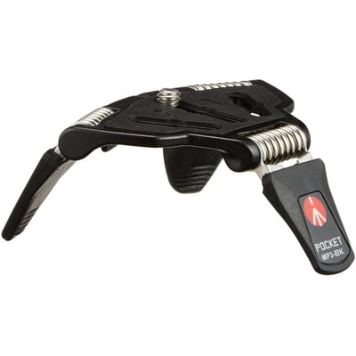 Trépied de poche Manfrotto L, Noir, MP3-BK [Occasion] noir