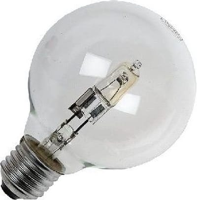 Schiefer E27 Halogeen Globelamp | 18W 204lm 2800K 230V/240V | Dimbaar