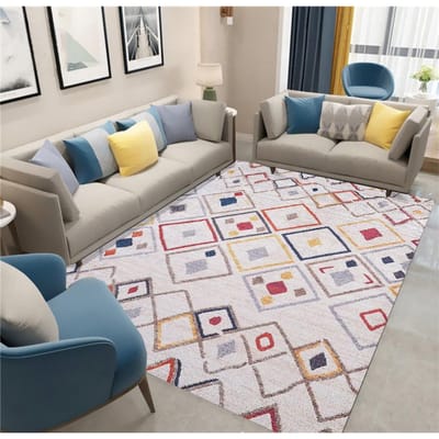 Marokkaanse Boheemse stijl Tapijt Woonkamer Bank Slaapkamer Entree Deurmat Antislip Cartoon Kawaii Huisdecoratie Meisjeskind Vloerkleed 40x60cm