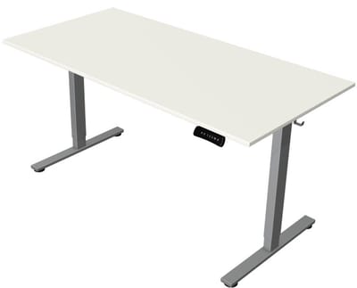 Zit-sta bureau Move New Base – Elektrisch bureau – 140 x 80 cm – Wit