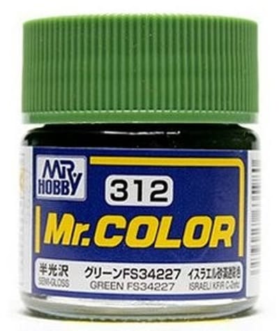 Gunze Mr. Hobby C-312 - Mr. Color 10 ml Green FS34227 - Lacquer Modelbouwverf