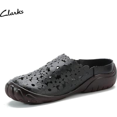 Zomer Toplaag Koeienhuid Casual Dames Sandalen Etnische Stijl Echt Leer Zachte Zool Comfortabele Ademende Slippers Runderpees Zool Sandalen 40 gray
