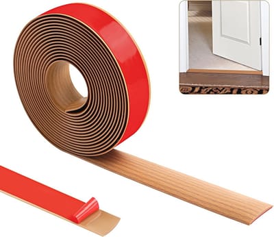 Drempelstrip 600 cm x 4 cm - Zelfklevende Vloerovergangstrip voor Tegels en Vloerbedekking