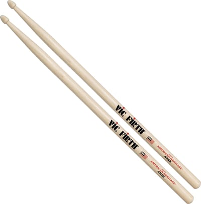 Vic-Firth AH5B Sticks, American Heritage, Wood Tip - Drumstok