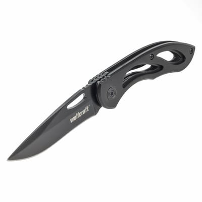 wolfcraft - Zakmes - Vrijetijdsmes met uitklapbaar lemmet - 4288000