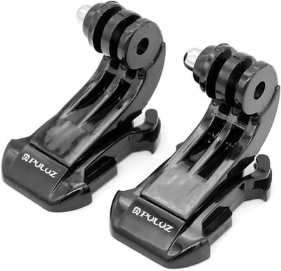 Solidchoice - Set van 2 J-haak Camera Mounts voor Actiecamera's