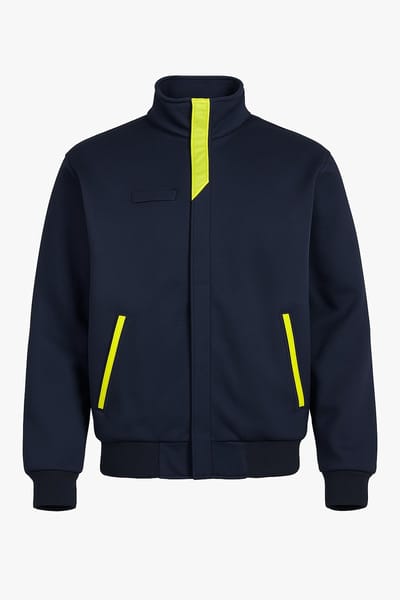 Bega Bomberjack 331 BSO FY1 – Marineblauw met Fluogeel | XL – Vlamvertragend & Antistatisch