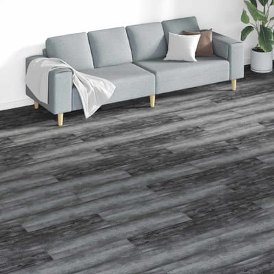 vidaXL - Vloerplanken - Grijs - 5,26 - m² - 18 - st - PVC