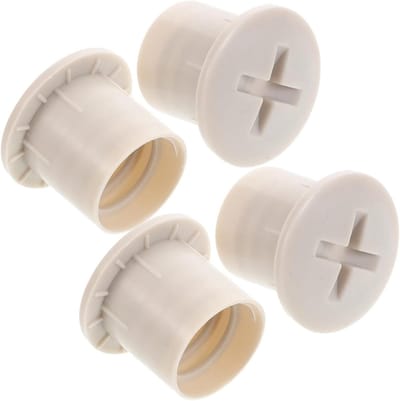 Universele Schroefdoppen - Glijbaan Doppen - Speeltoestel Onderhoud - Nauwkeurige Pasvorm - 3.30X3.30X2.50CM - Grijs