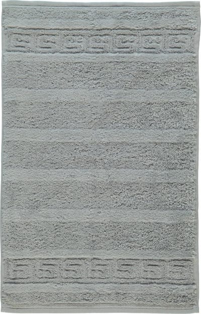 Cawo Noblesse Uni Gastendoekje - Platina 30x50