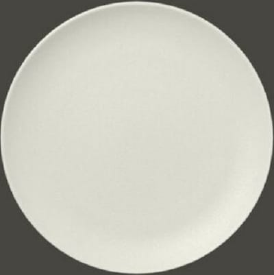 RAK NEOFUSION BORD PLAT COUPE - ECRU D 29CM