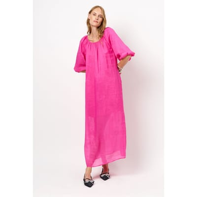 Dante6 Tilda Open Back Detailed Maxi Dress Fuchsia Pink Größe: 38 | Maxikleider Outlet | Damen | Rosa