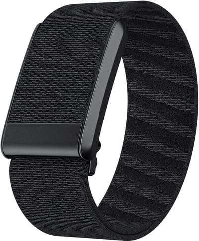 Strap-it Elastisch nylon bandje - geschikt voor Whoop 4.0 (zwart)