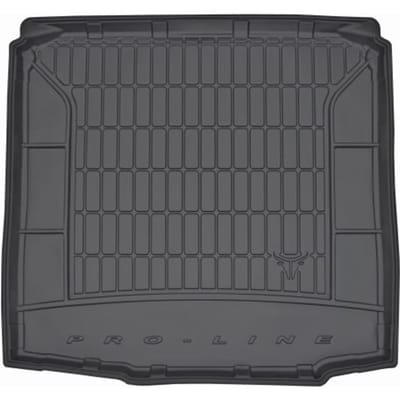 Premium Custom - Skoda Fabia II Kombi (2006-2014) - Kofferbakmat - TPE Rubber - 5cm Rand - Zonder Variabele Vloer