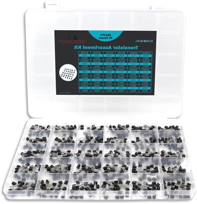 Transistorset PNP NPN - Halfgeleider Componenten - Elektronica Projecten - 30 Verschillende Waarden - 600 Stuks - Niet gespecificeerd