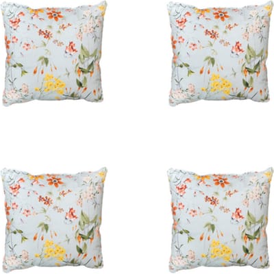 Madison - Sierkussen Milly azure - Ca. 50x50 cm - Set van 4