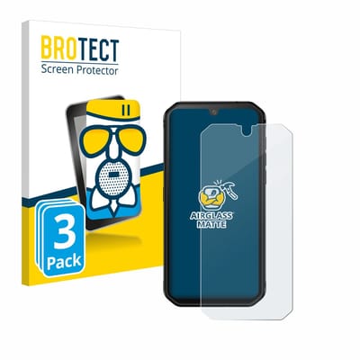 BROTECT - Screenprotector voor Blackview BV9900E - Folie Beschermfolie Beschermglas matte 3 Stuks