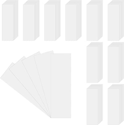 100 Stuks Testpapier voor Parfum en Essentiële Olie - Witte Teststrips voor Geurmonsters en Aroma's