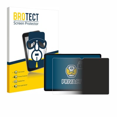 BROTECT - privacy screenprotector voor Samsung Galaxy Tab S10 Plus 5G - Folie Beschermfolie Blauwlichtfilter