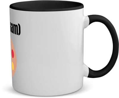 Akyol - kleurenpallet met eigen naam koffiemok - theemok - zwart - Kunst - kunstenaars/kunstenaressen - iemand die houdt van kunst of kunst maken - verjaardag - cadeau - kado - 350 ML inhoud