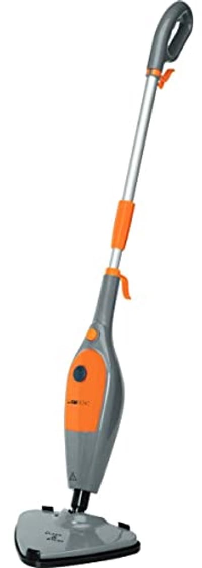 Stoomreiniger 2-in-1 | Reinigt en desinfecteert | 100 °C | 300 ml watertank | Geschikt voor laminaat, hout, marmer, rubber, tapijten