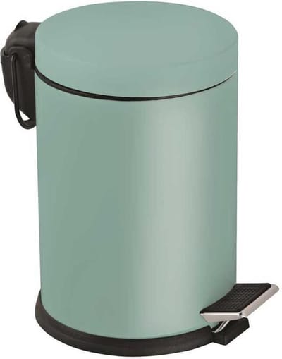 Tiss® - Pedal Bin Classic Pedaalemmer - badkamer en toilet- 5 l - Groen (Mint)