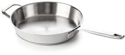 Beka Maestro braadpan / koekenpan met tegengreep – Ø 32 cm – Extra groot - Inox - RVS – PFAS-vrij – Geschikt voor inductie & vaatwas