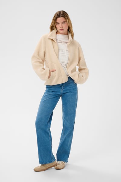 Damesfleece KAFFE Kaally