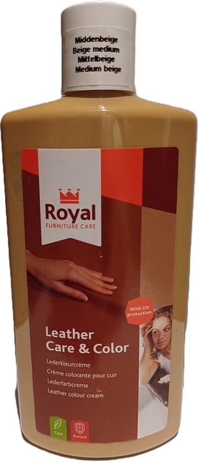 Royal furniture care-meubels-leeronderhoud-kleur middenbeige