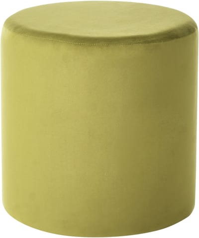 LOVETT - Poef - Olijfgroen - Fluweel