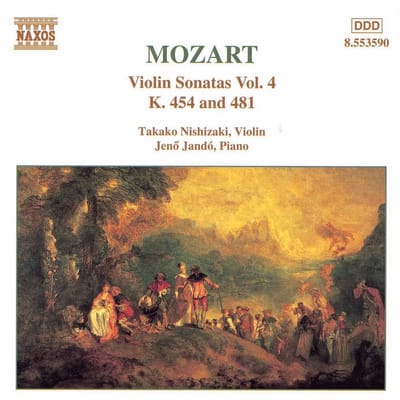 Takako Nishizaki & Jeno Jandó - Mozart: Violin Sonatas 13 & 14 (CD)
