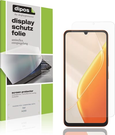 dipos – 4x Matte Beschermfolie geschikt voor Itel A200 | Krasbestendige & antireflecterende Screenprotector Ultra-Thin