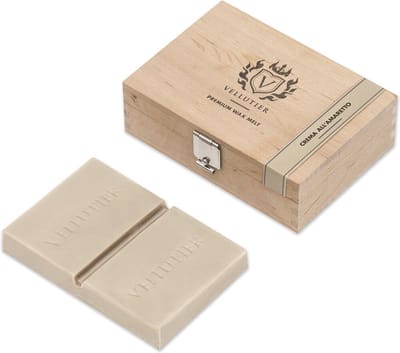 Wooden Box Wax Melt - Crema All’Amaretto