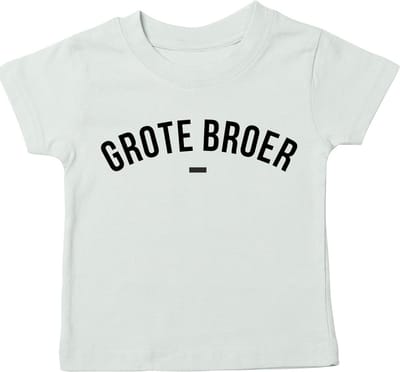 Strijkapplicatie _ Grote Broer zwart