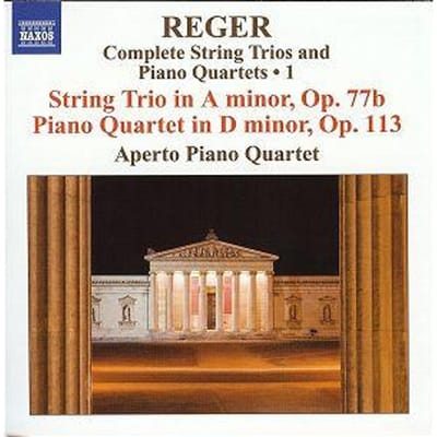 Aperto Piano Quartet - Reger: String Trios & Piano Quartets Volume 1 (CD)