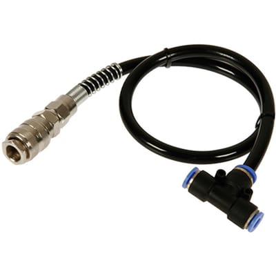 T-2, Snelle luchtaansluiting ? 6 mm met 50cm verlengstuk