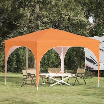 vidaXL - Pop-up - Feesttent - 290 - x - 290 - x - 245 - cm - Oranje
