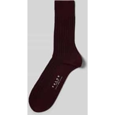 FALKE Shadow gedessineerd katoen sokken heren rood - maat 41-42