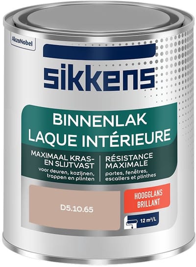 Sikkens - Binnenlak Hoogglans - D5.10.65 - Mengverf - 750 Ml