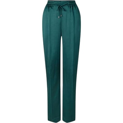 Ted Baker Umaibo satijnen joggingbroek voor dames (Donkergroen)