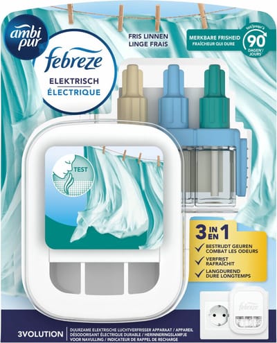 Ambi Pur 3volution Starterkit Fresh Linnen 20 ml