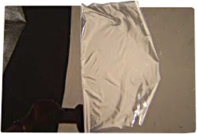 Göldo Pickguard blank 41 x 23cm zwart, eenlagig - Pickguard
