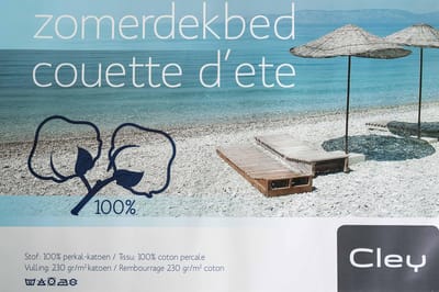 KATOEN ZOMERDEKBED Cool cotton, extra koel tijdens de zomer 140x220
