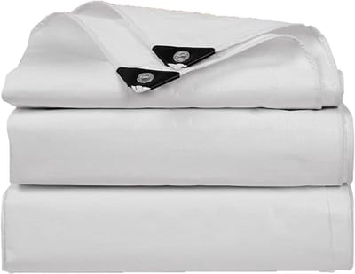 Waterdicht Zeildoek - Beschermend Tarp - Buiten Beschermen - Scheurvast Versterkt - 2x5.5m - Transparant